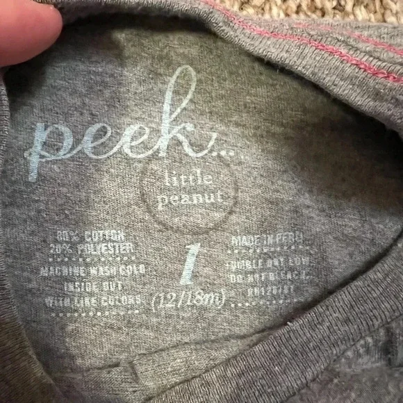 Peek T-shirt size 12-18 months - Picture 4 of 4